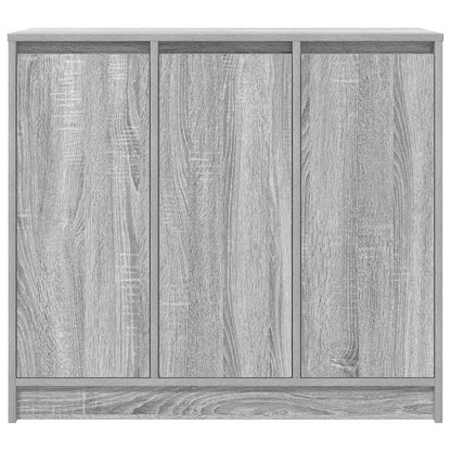 Sideboard Grey Sonoma 85x34x76 cm Engineered Wood