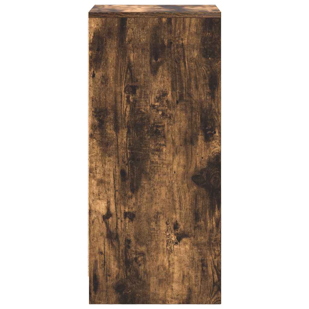 Sideboard Smoked Oak 29.5x34x76 cm Engineered Wood