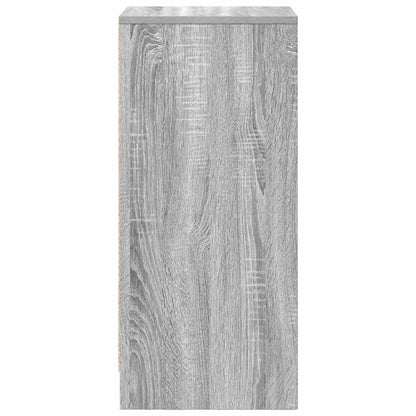 Sideboard Grey Sonoma 29.5x34x76 cm Engineered Wood