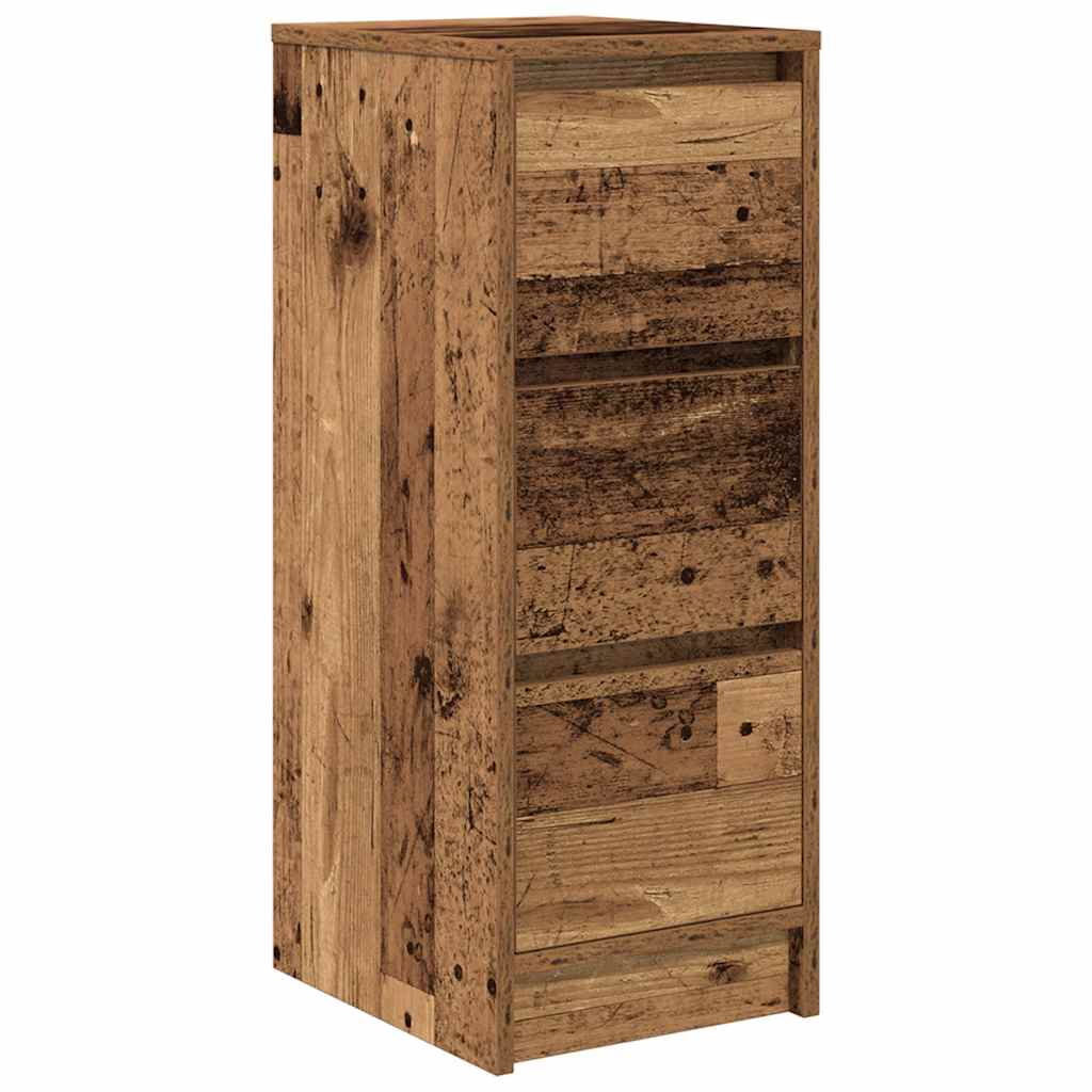 Sideboard Old Wood 29.5x34x76 cm Engineered Wood