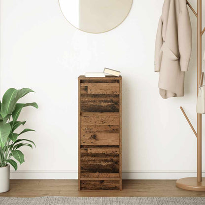 Sideboard Old Wood 29.5x34x76 cm Engineered Wood