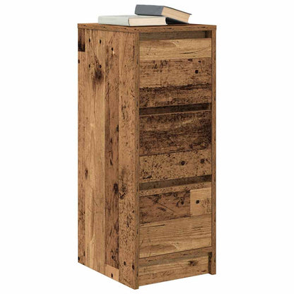 Sideboard Old Wood 29.5x34x76 cm Engineered Wood