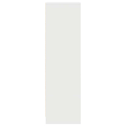 Highboard White 29,5x34x119,5 cm Engineered Wood