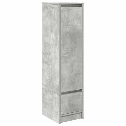 Highboard Concrete Grey 29,5x34x119,5 cm Engineered Wood