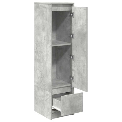 Highboard Concrete Grey 29,5x34x119,5 cm Engineered Wood