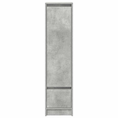 Highboard Concrete Grey 29.5x34x119.5 cm Engineered Wood