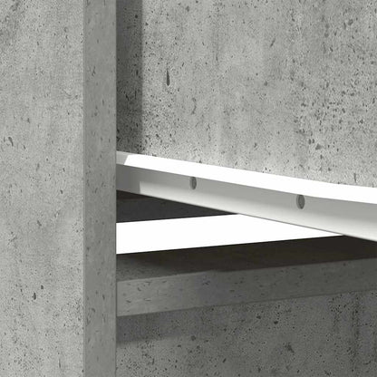 Highboard Concrete Grey 29,5x34x119,5 cm Engineered Wood