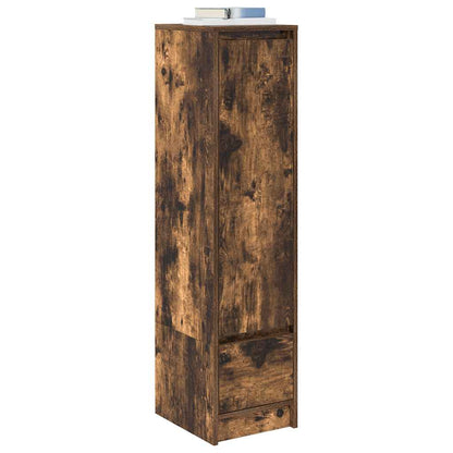 Highboard Smoked Oak 29.5x34x119.5 cm Engineered Wood