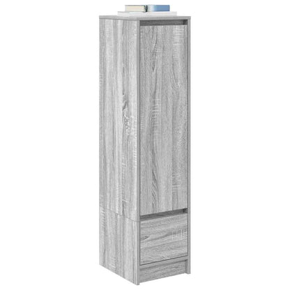 Highboard Grey Sonoma 29.5x34x119.5 cm Engineered Wood