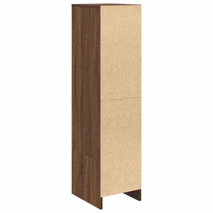 Highboard Brown Oak 29.5x34x119.5 cm Engineered Wood