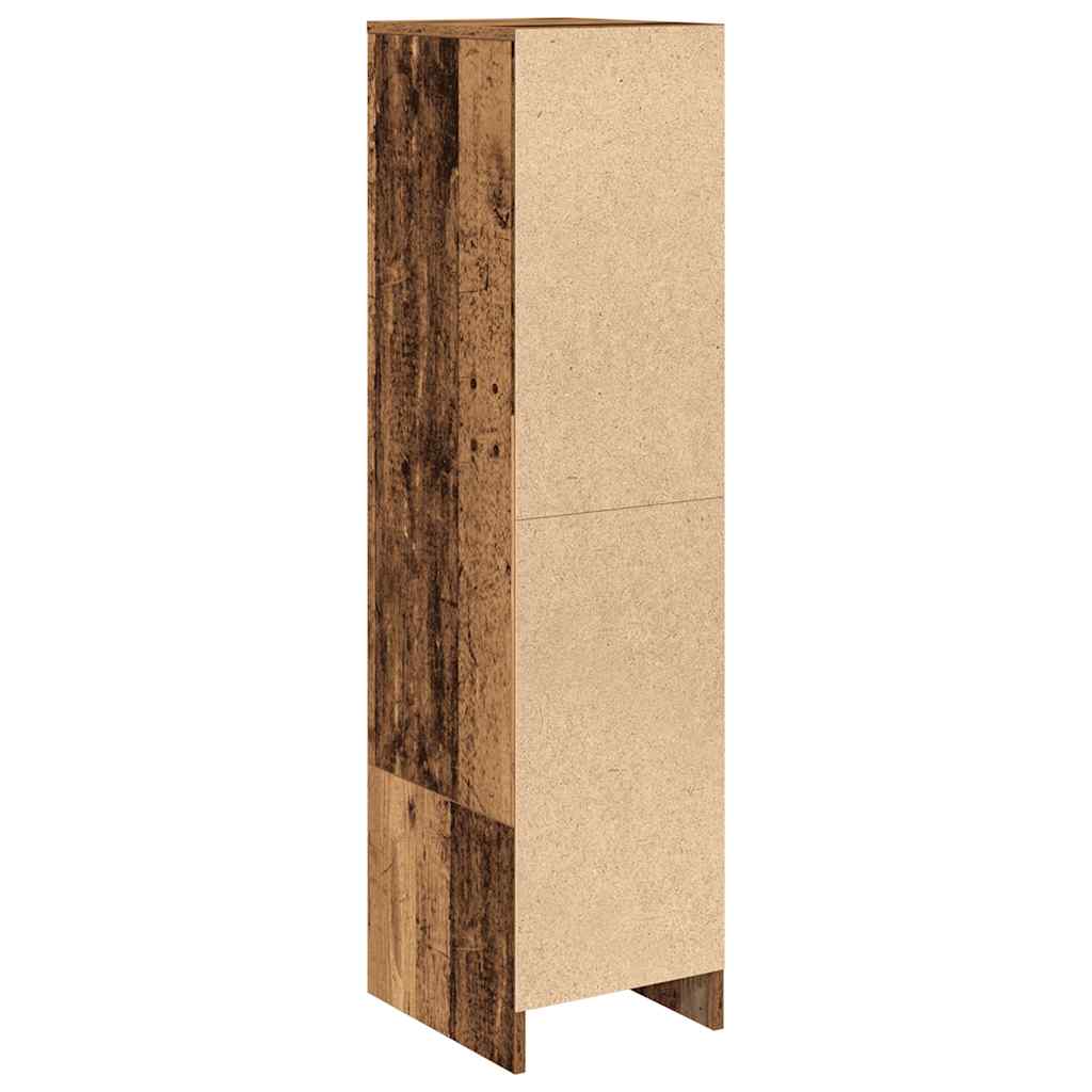 Highboard Old Wood 29.5x34x119.5 cm Engineered Wood