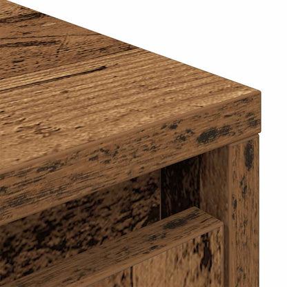 Highboard Old Wood 29.5x34x119.5 cm Engineered Wood