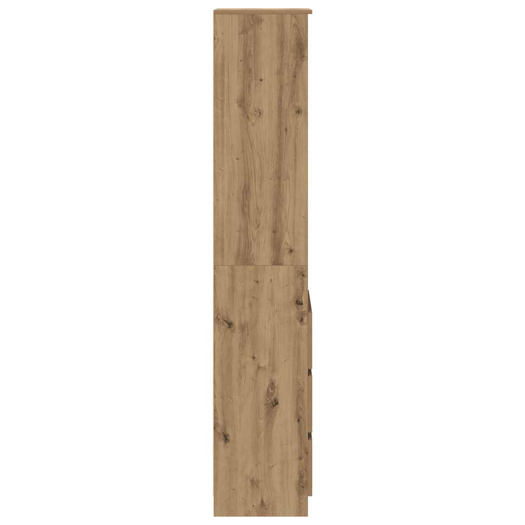 Highboard Artisan Oak 37.5x35x180 cm Engineered Wood