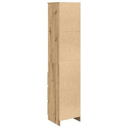 Highboard Artisan Oak 37.5x35x180 cm Engineered Wood