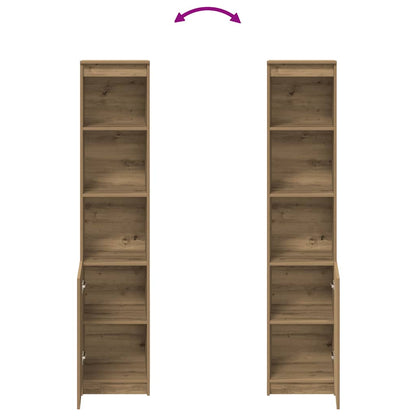 Highboard Artisan Oak 37.5x35x180 cm Engineered Wood
