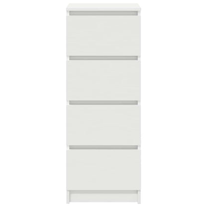 Sideboard White 37.5x35x99 cm Engineered Wood