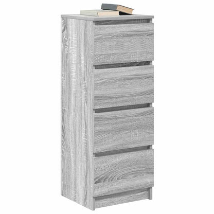 Sideboard Grey Sonoma 37.5x35x99 cm Engineered Wood