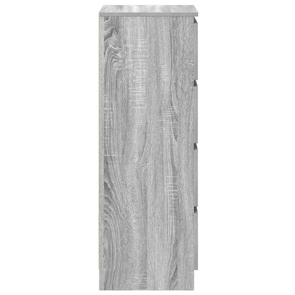 Sideboard Grey Sonoma 37.5x35x99 cm Engineered Wood