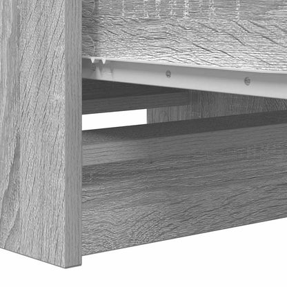 Sideboard Grey Sonoma 37.5x35x99 cm Engineered Wood