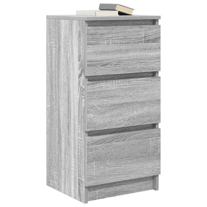 Sideboard Grey Sonoma 37.5x35x76 cm Engineered Wood