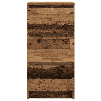 Sideboard Old Wood 37.5x35x76 cm Engineered Wood