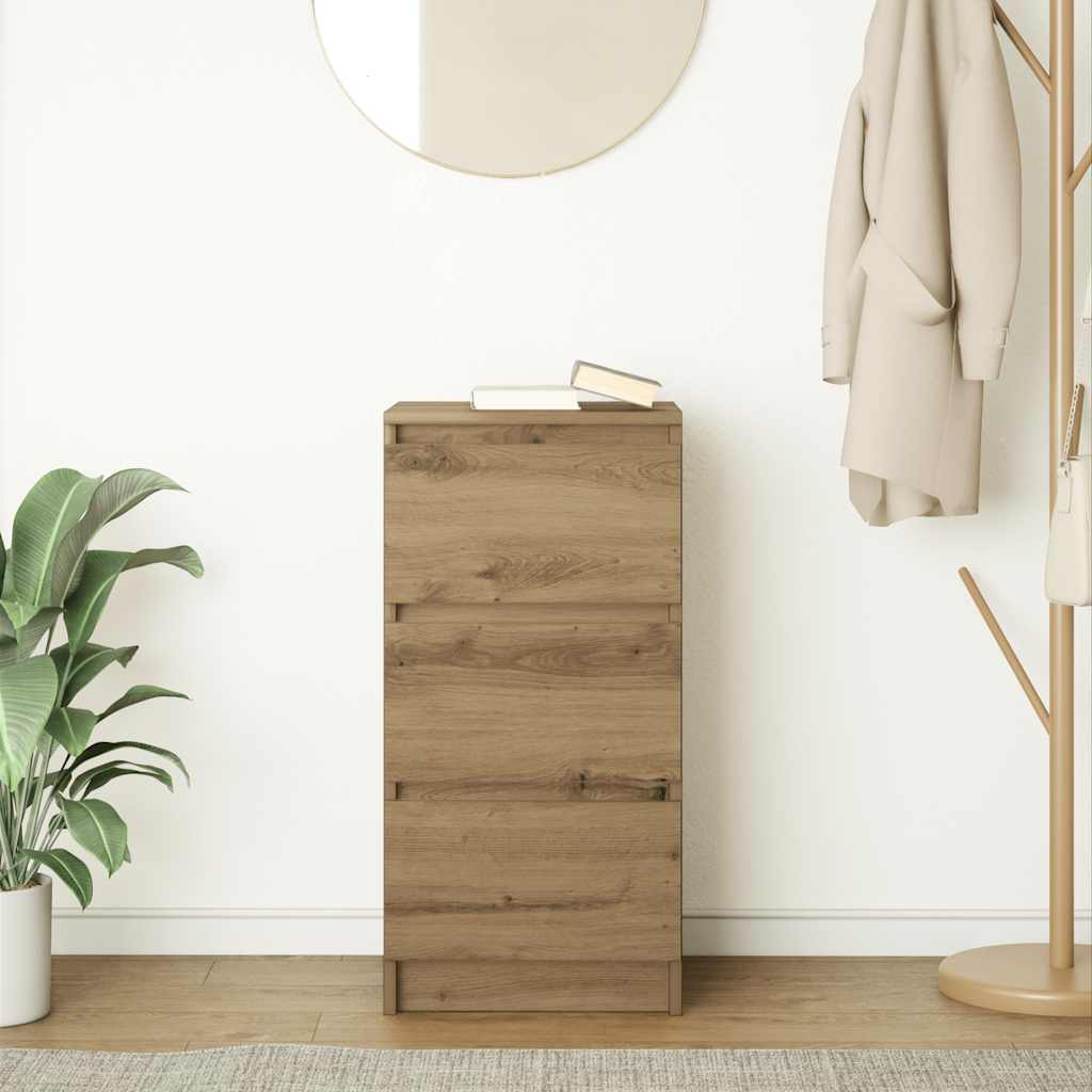 Sideboard Artisan Oak 37.5x35x76 cm Engineered Wood