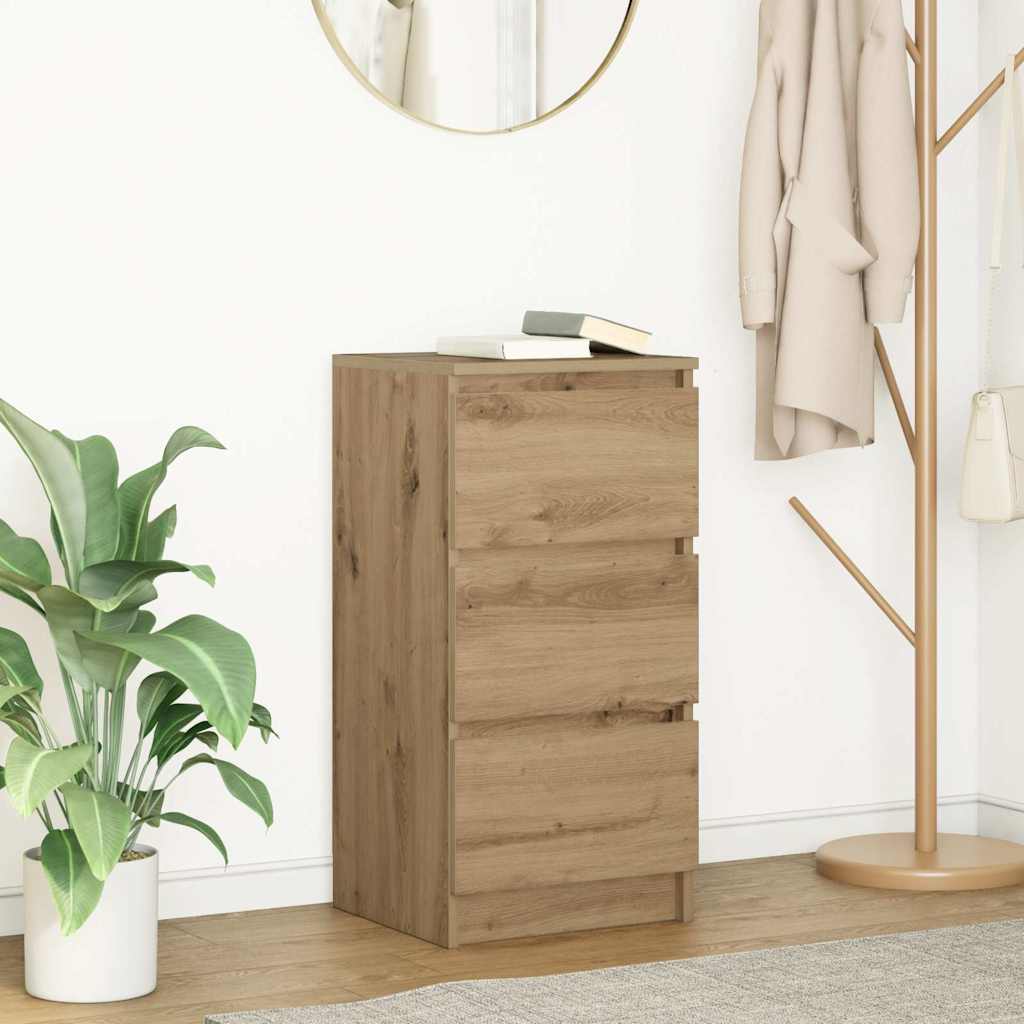 Sideboard Artisan Oak 37.5x35x76 cm Engineered Wood