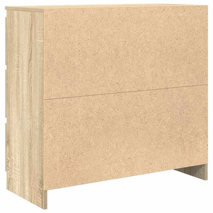 Sideboard Sonoma Oak 80x35x76 cm Engineered Wood