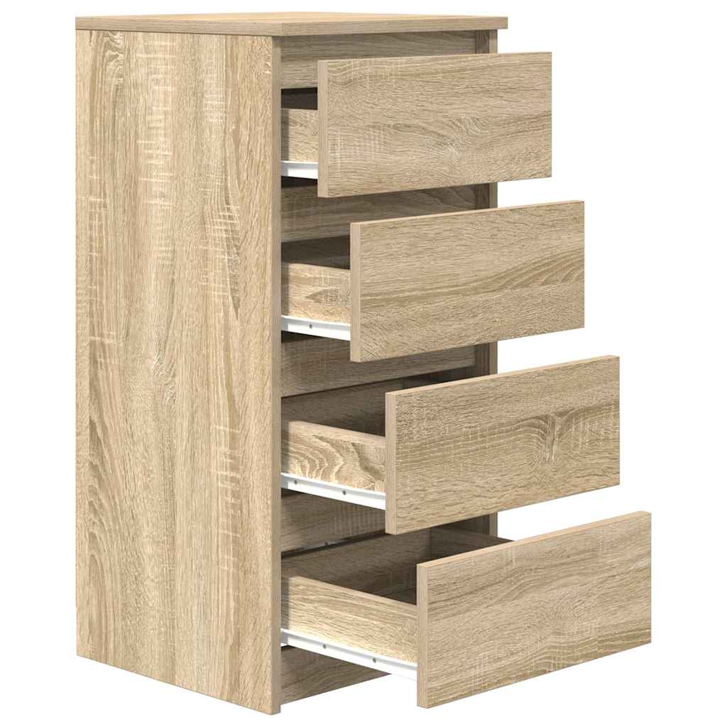 Sideboard Sonoma Oak 37.5x35x76 cm Engineered Wood