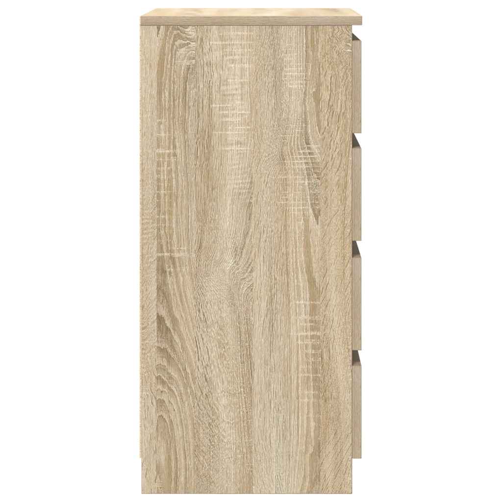Sideboard Sonoma Oak 37.5x35x76 cm Engineered Wood