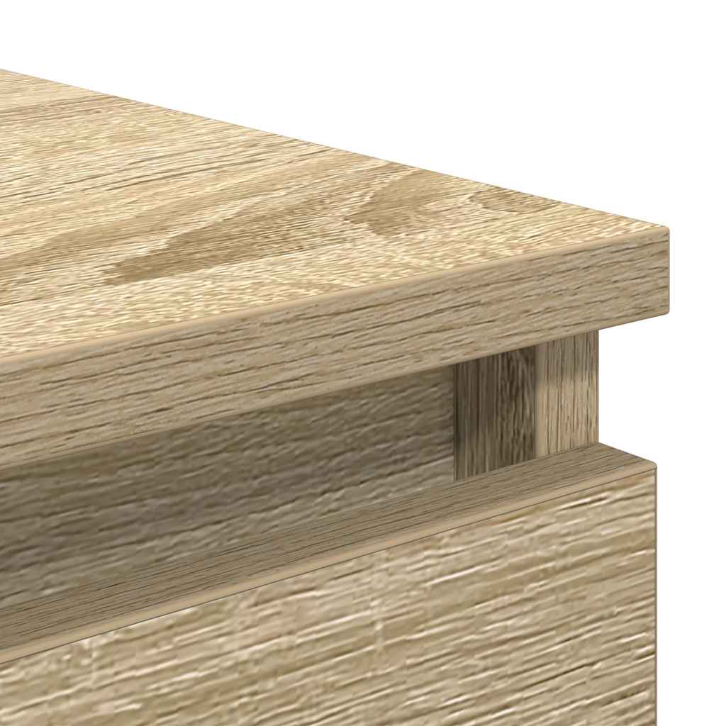 Sideboard Sonoma Oak 37.5x35x76 cm Engineered Wood