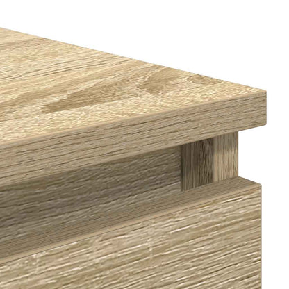 Sideboard Sonoma Oak 37.5x35x76 cm Engineered Wood