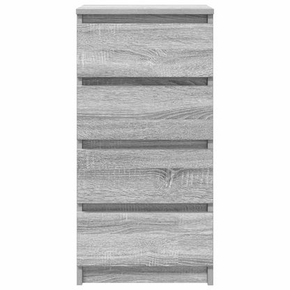 Sideboard Grey Sonoma 37.5x35x76 cm Engineered Wood