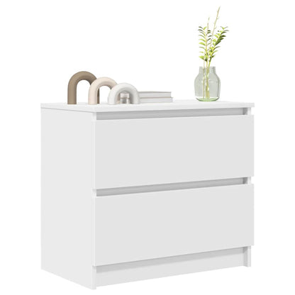 TV Cabinet White 60x35x54 cm Engineered Wood