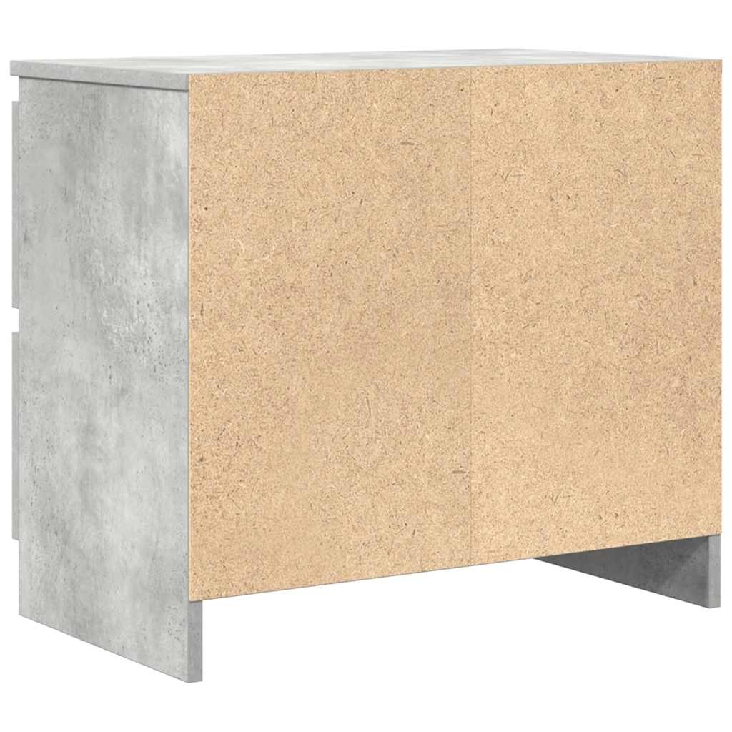 TV Cabinet Concrete Grey 60x35x54 cm Engineered Wood