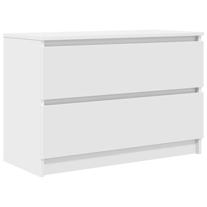TV Cabinet White 80x35x54 cm Engineered Wood