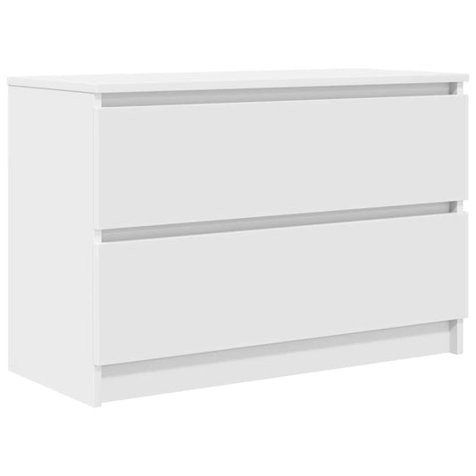 TV Cabinet White 80x35x54 cm Engineered Wood