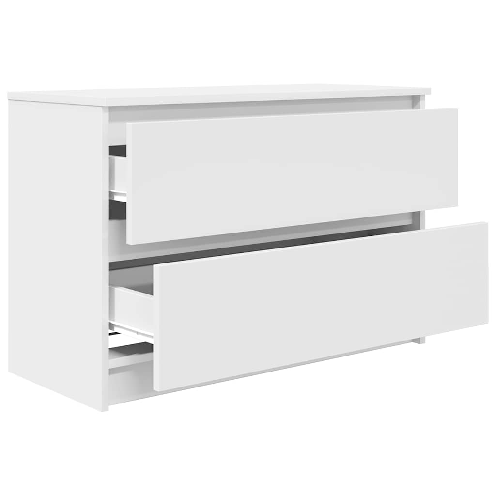 TV Cabinet White 80x35x54 cm Engineered Wood