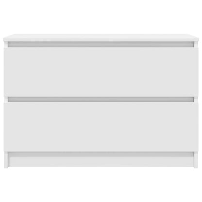 TV Cabinet White 80x35x54 cm Engineered Wood