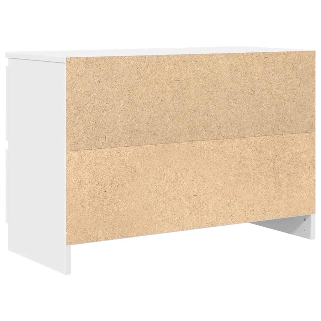 TV Cabinet White 80x35x54 cm Engineered Wood