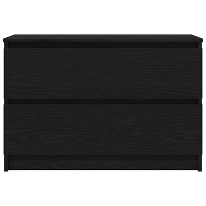 TV Cabinet Black 80x35x54 cm Engineered Wood
