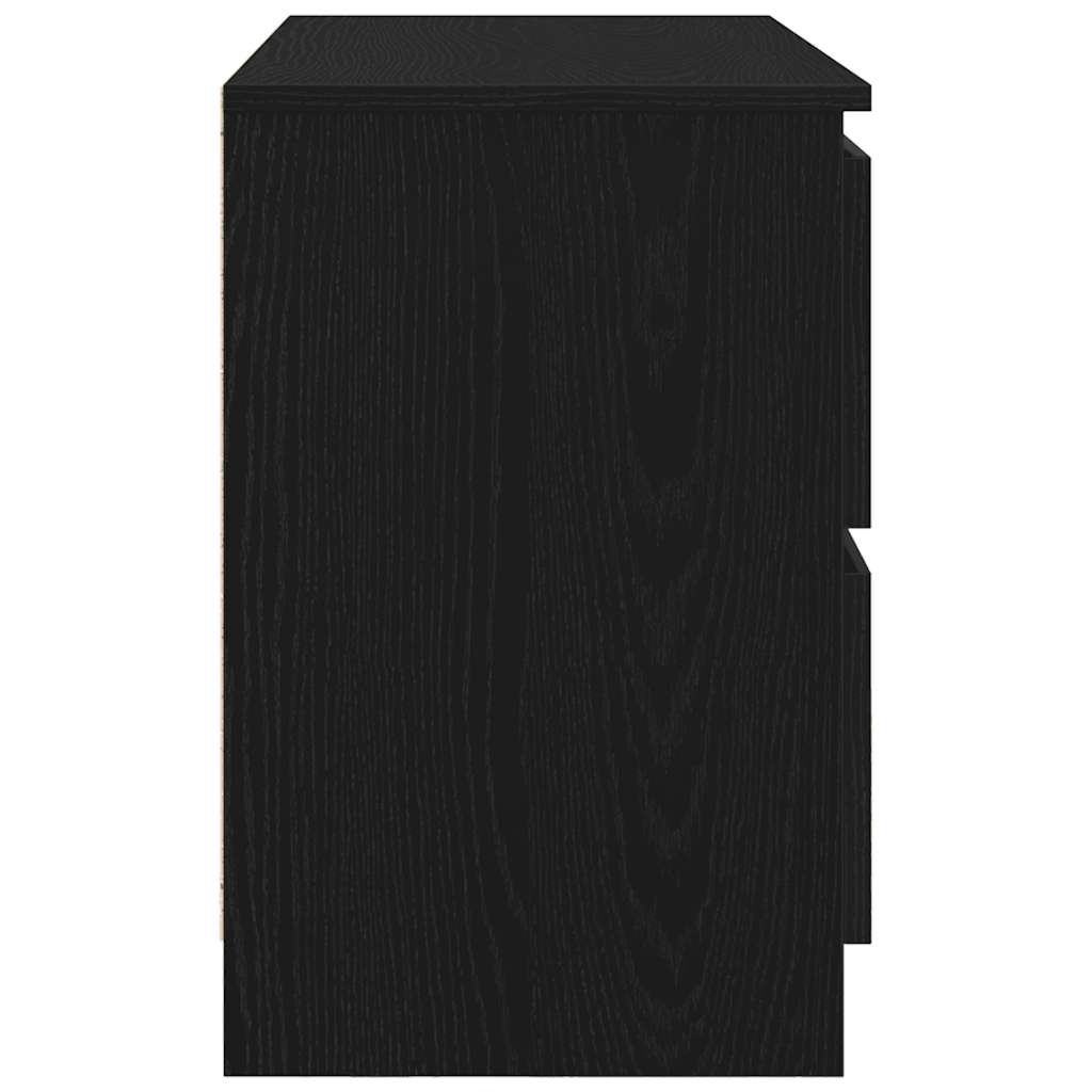 TV Cabinet Black 80x35x54 cm Engineered Wood