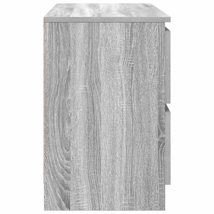 TV Cabinet Grey Sonoma 80x35x54 cm Engineered Wood