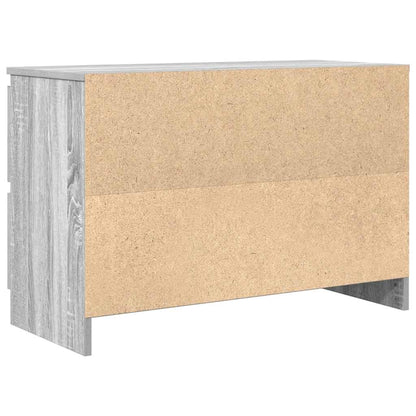 TV Cabinet Grey Sonoma 80x35x54 cm Engineered Wood