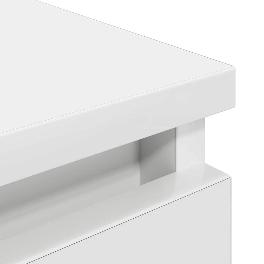 TV Cabinet White 100x35x54 cm Engineered Wood