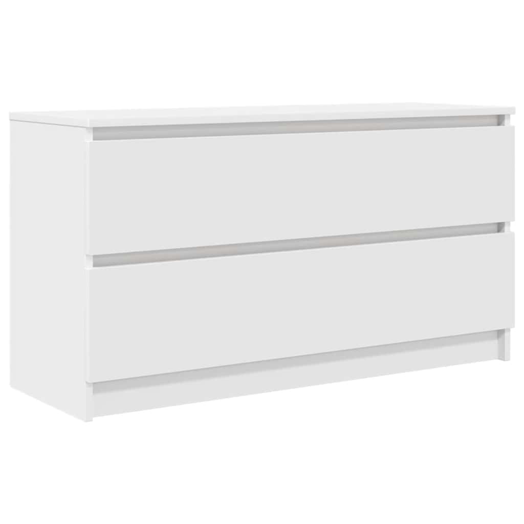TV Cabinet White 100x35x54 cm Engineered Wood