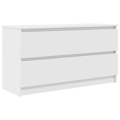 TV Cabinet White 100x35x54 cm Engineered Wood
