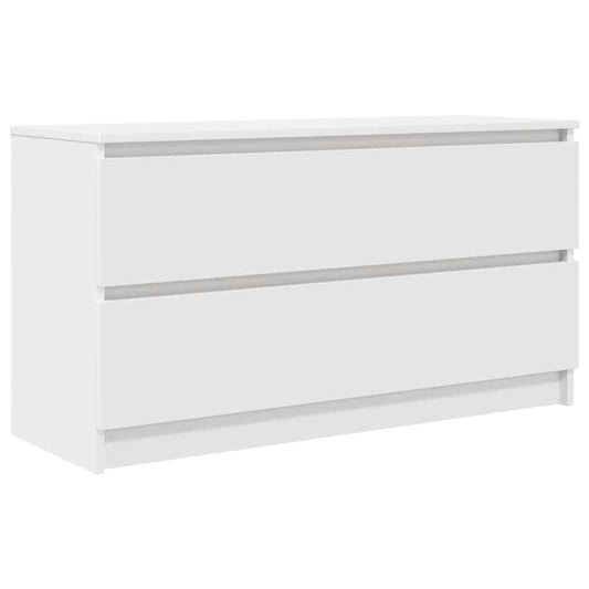 TV Cabinet White 100x35x54 cm Engineered Wood