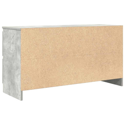 TV Cabinet Concrete Grey 100x35x54 cm Engineered Wood