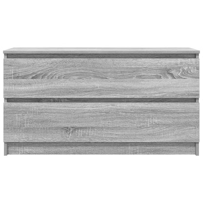 TV Cabinet Grey Sonoma 100x35x54 cm Engineered Wood